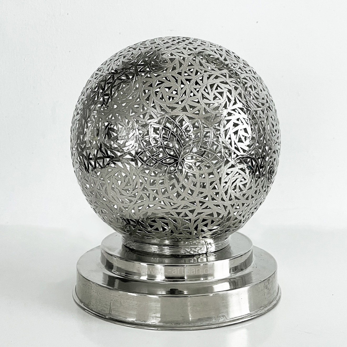 Marokkanische versilberte kugelleuchte FAIZA-S