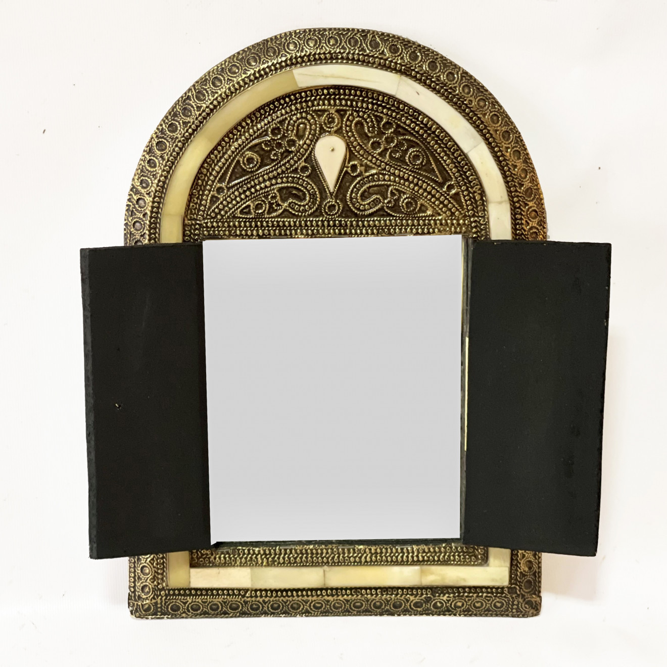 Orientalischer Deco-Spiegel mit Türen HALIM H33cm