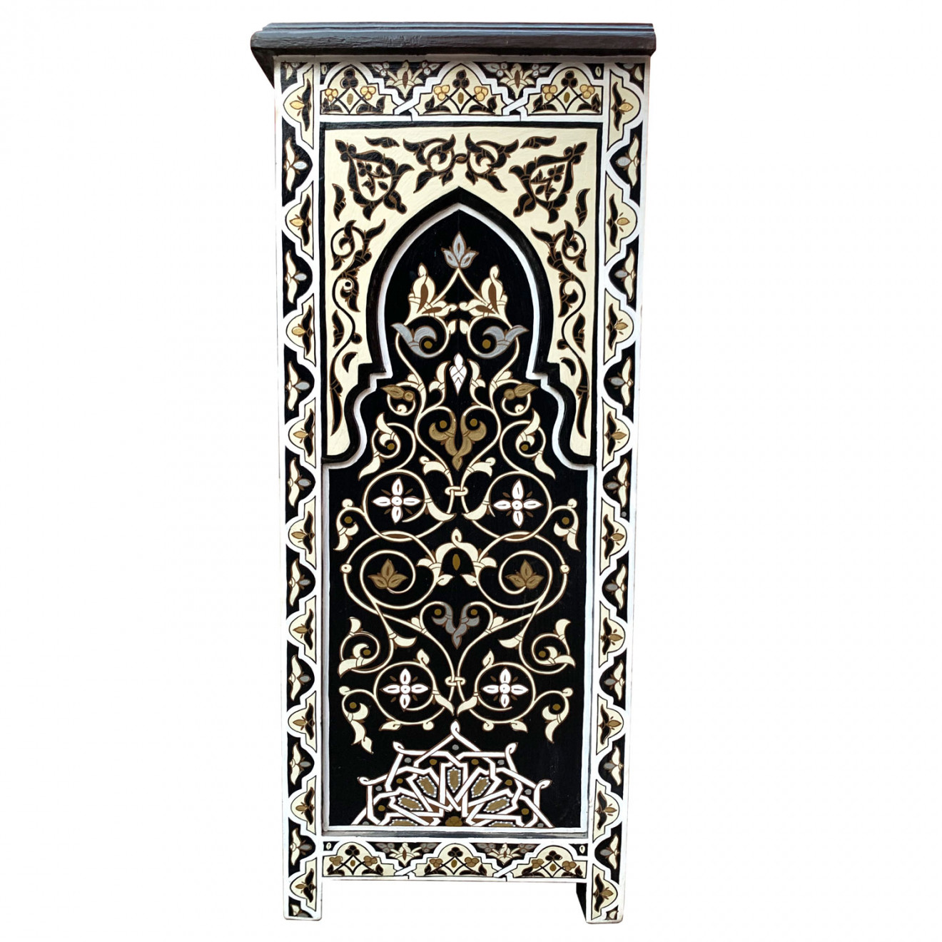 Marokkanische Kommode Handbemalt HAMIDOU-K