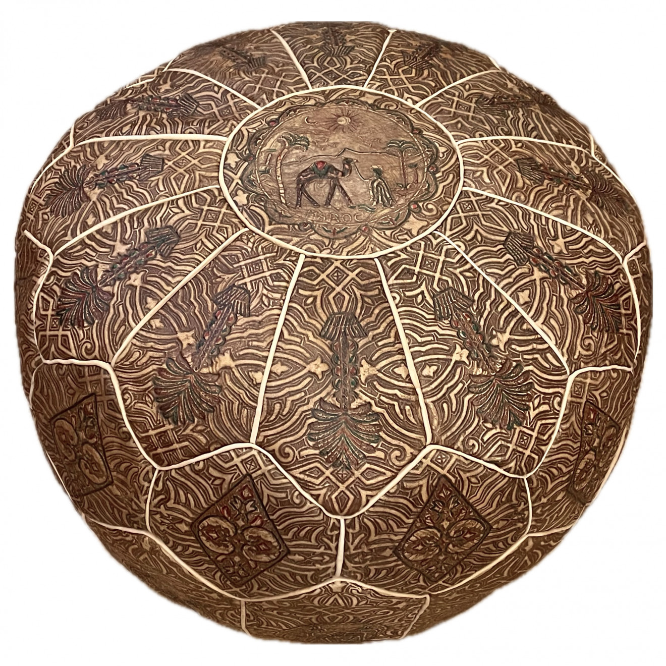 Orientalisches Sitzkissen KAMELLO D60cm