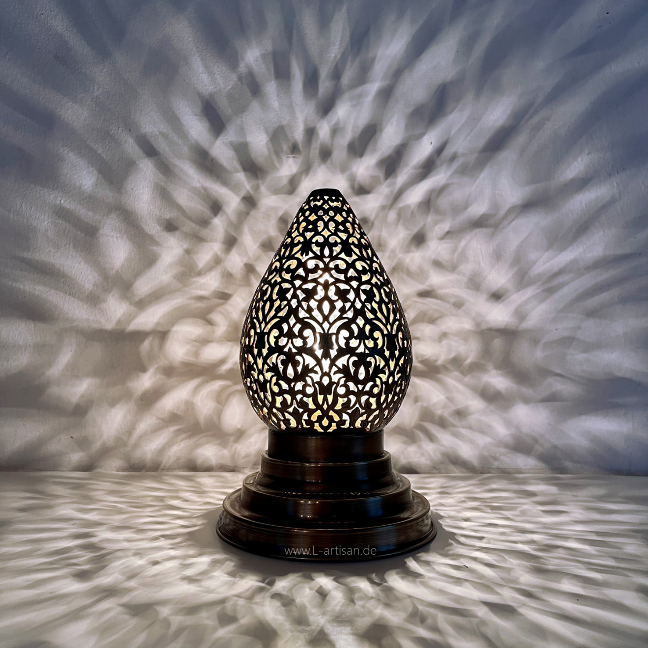 Arabische Messing Stehlampe KAYA