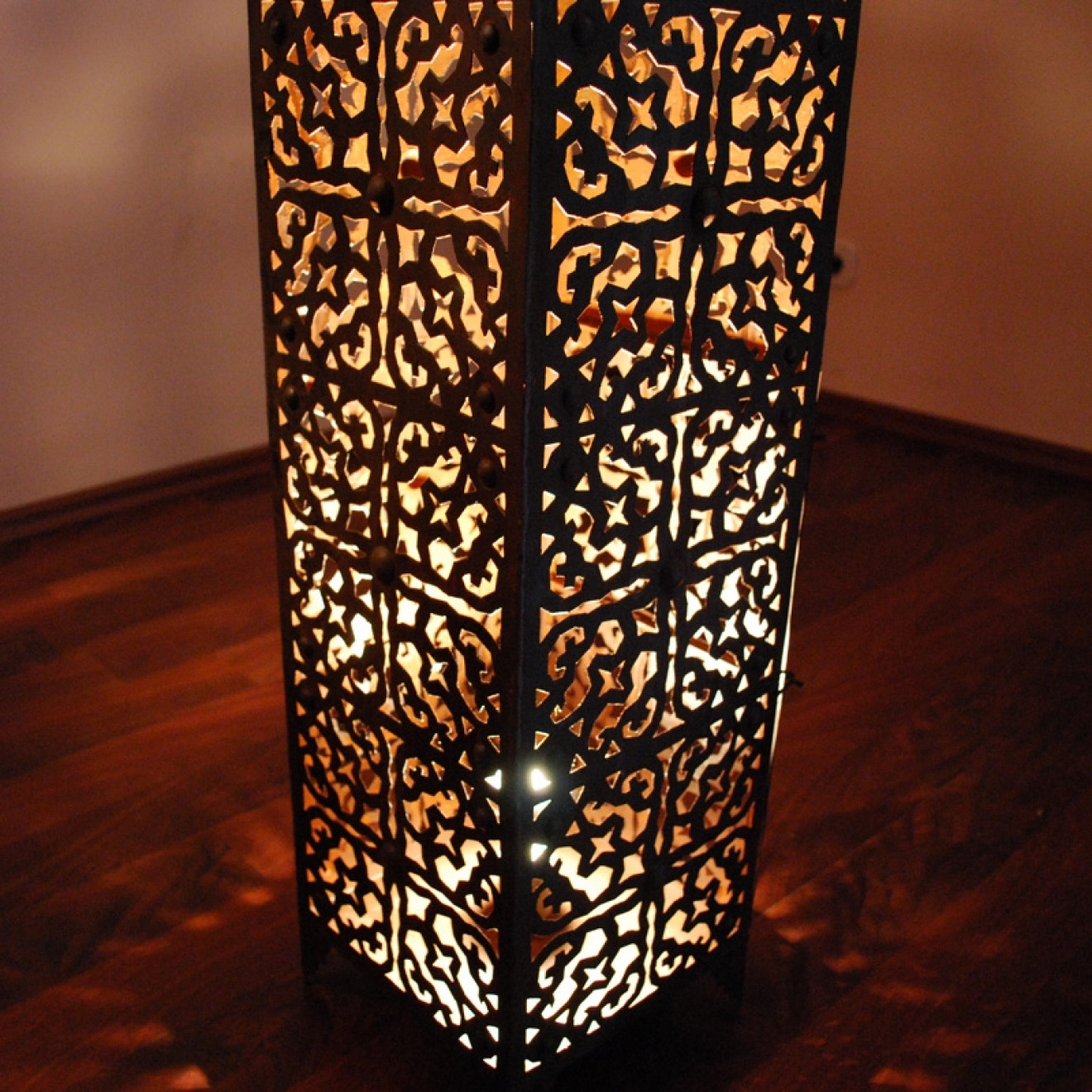 Marokkanische Eisenlaterne SAMA H160cm