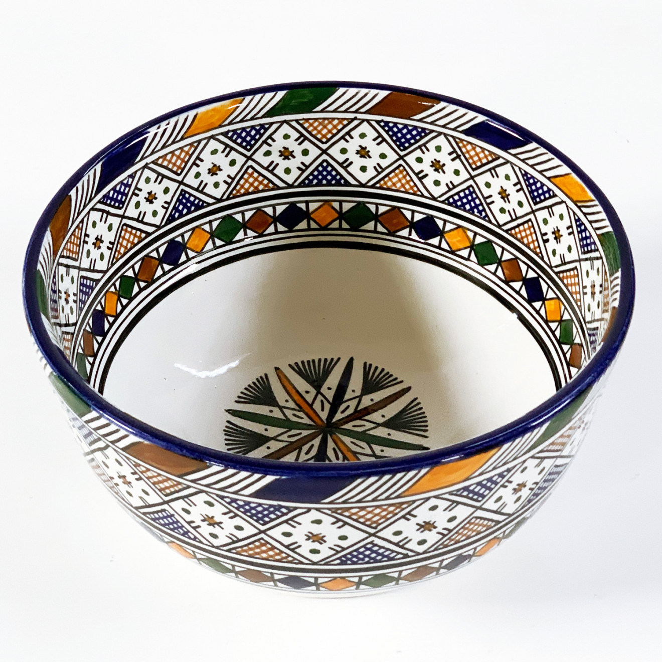 Marokkanische Keramik Schüssel MK-1 Ø20cm