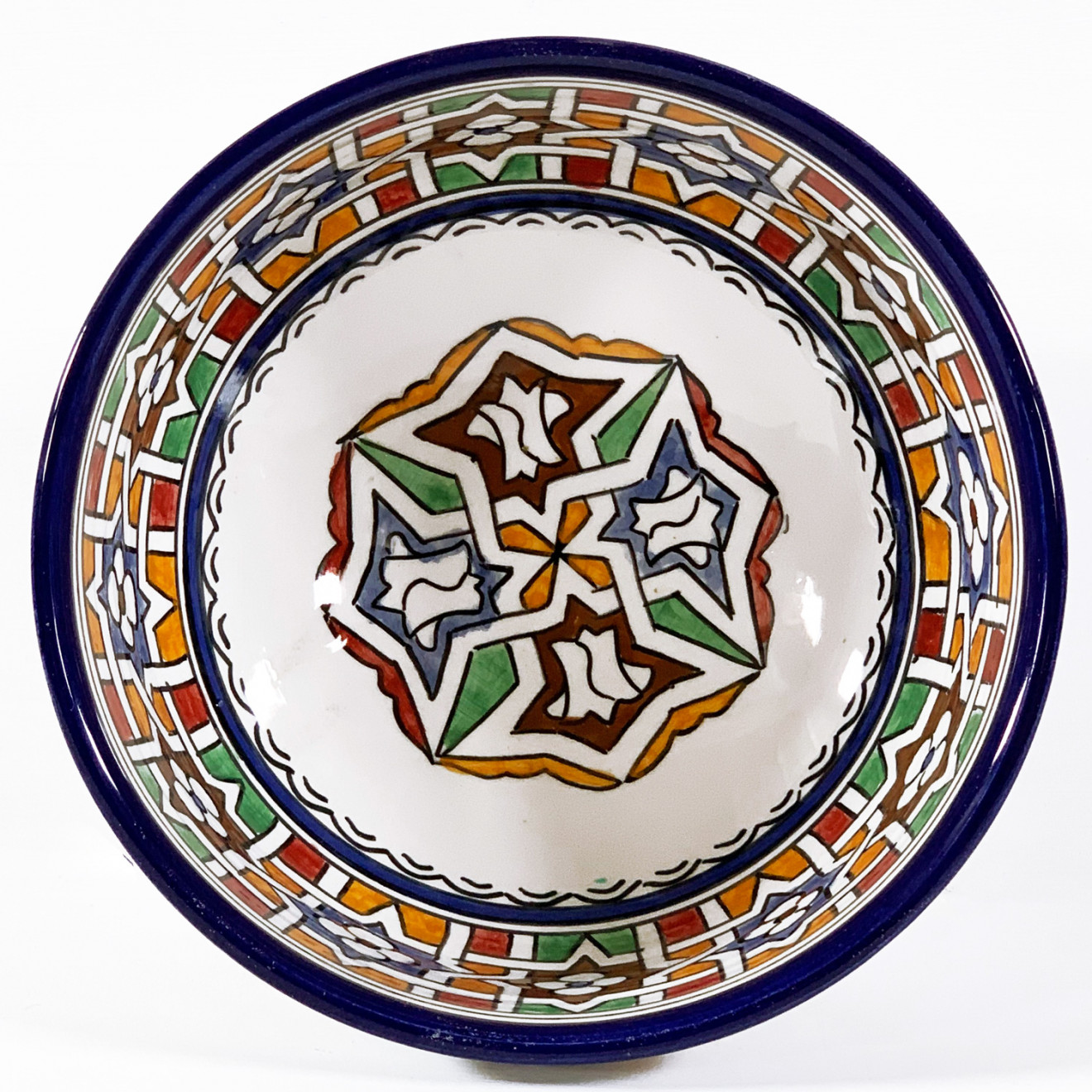 Keramikschale aus Marokko MK-2 Ø20cm