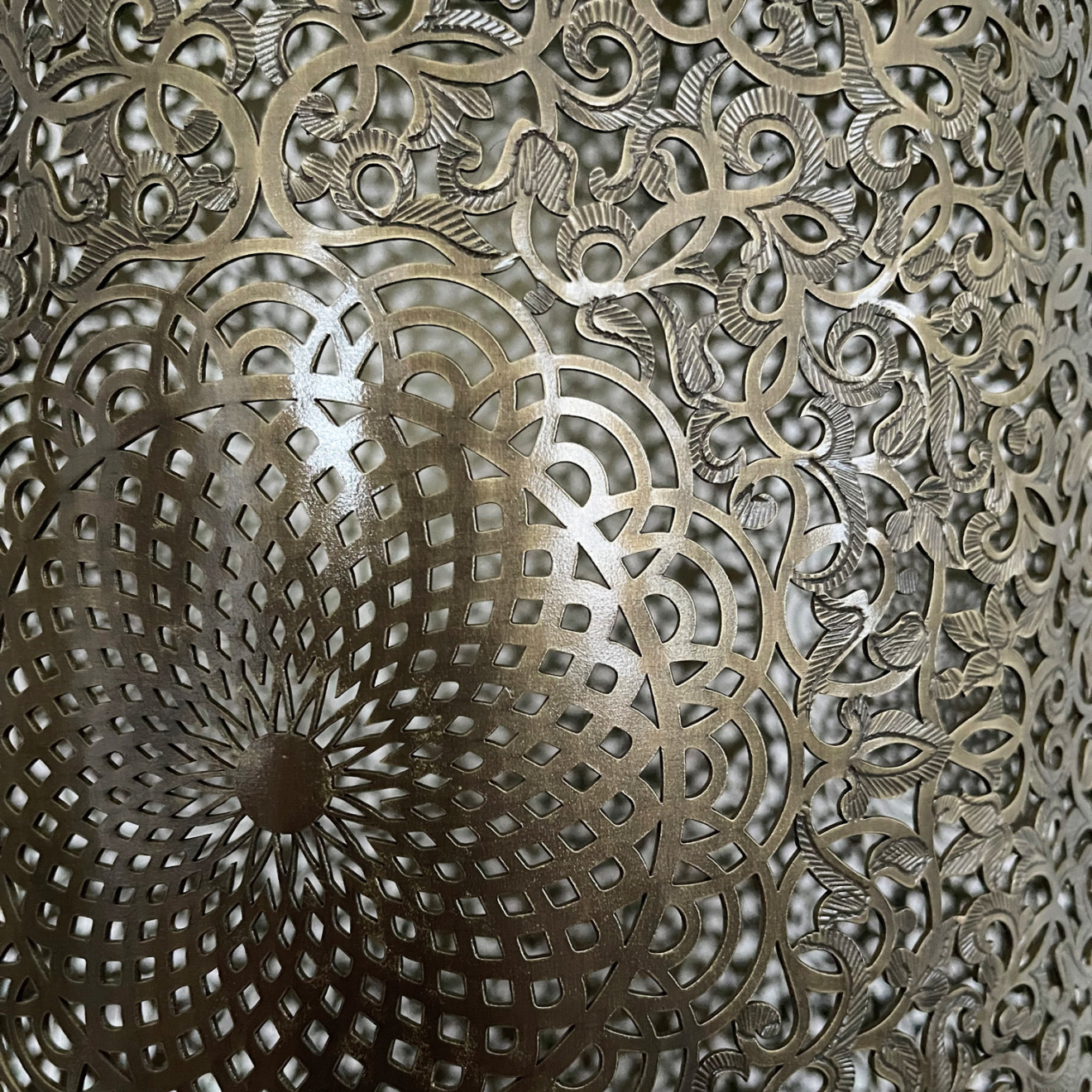 Marokkanische Messing Stehleuchte NADIRA