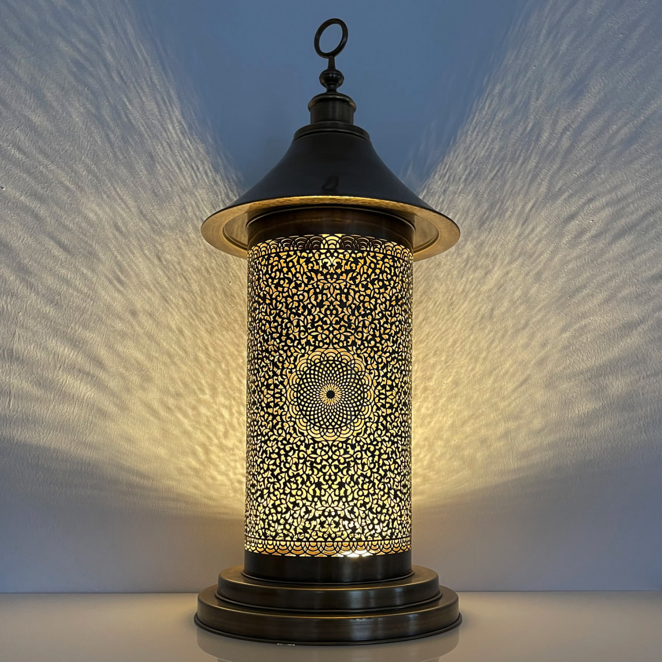 Marokkanische Messing Stehleuchte NADIRA