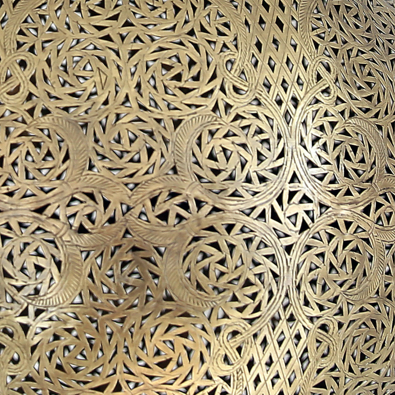 Marokkanische Messing - Kugellampe NAJAT D40cm