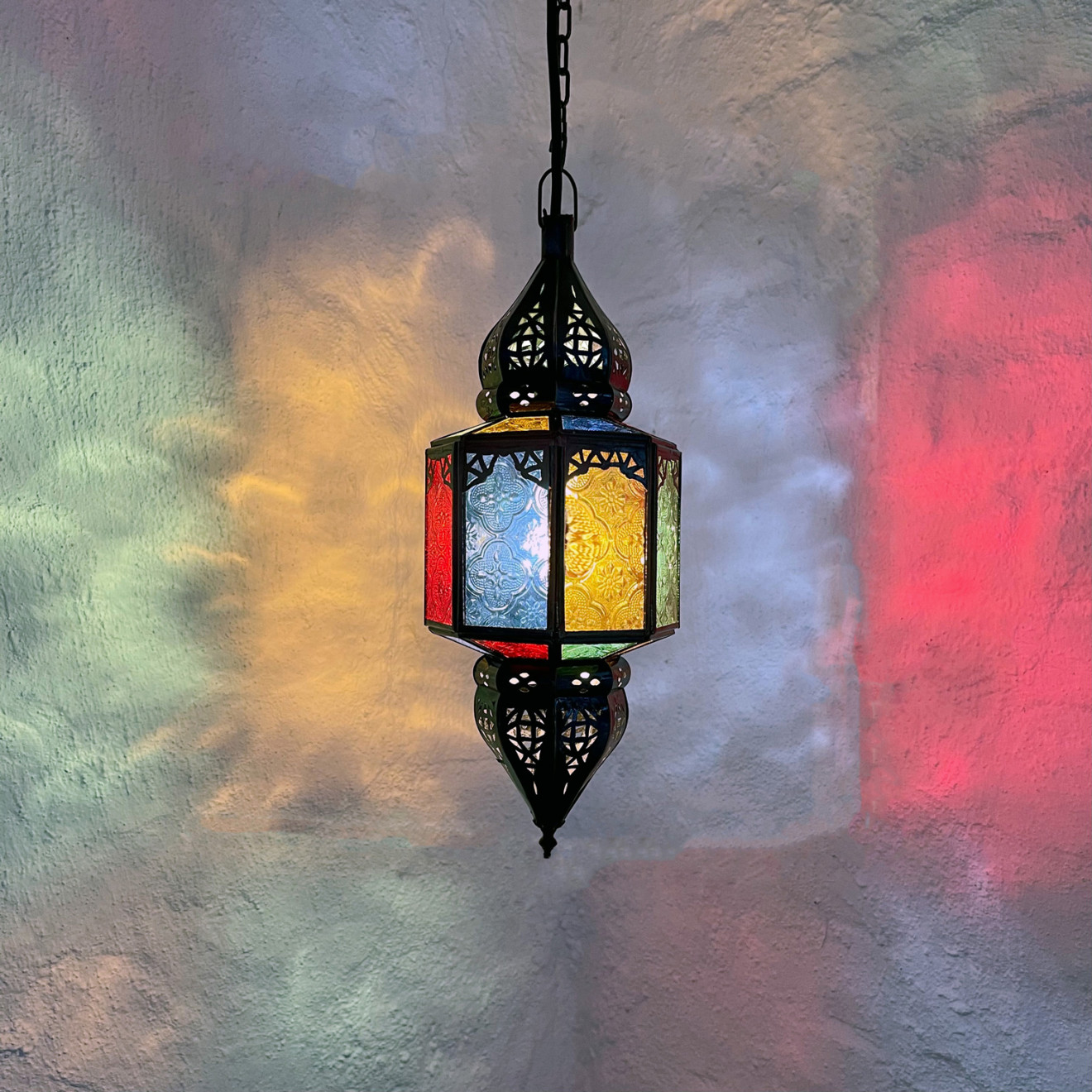 Marokkanische Hängeleuchte SAMARA-H