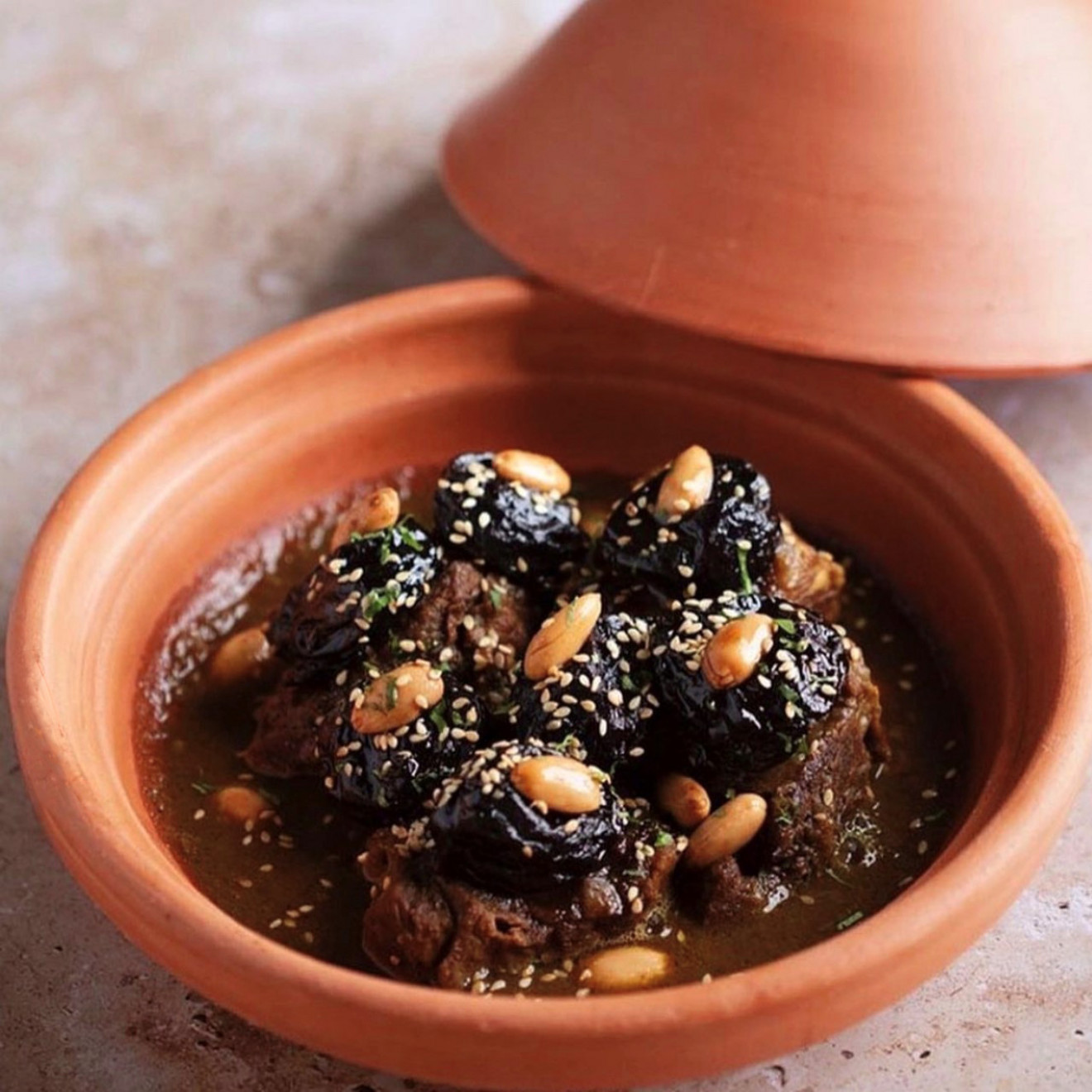 Tajine ohne Glasur SALAWI für ca. 4-6Prs