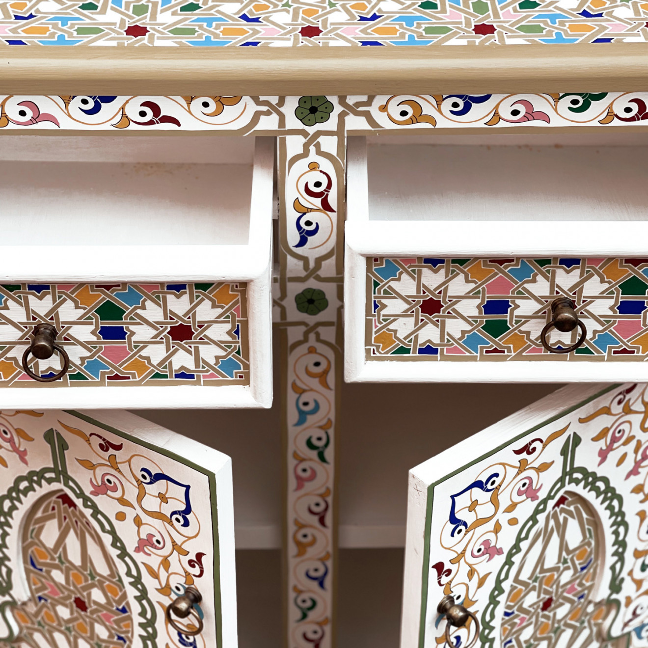 Bunte orientalische Kommode TALAYA