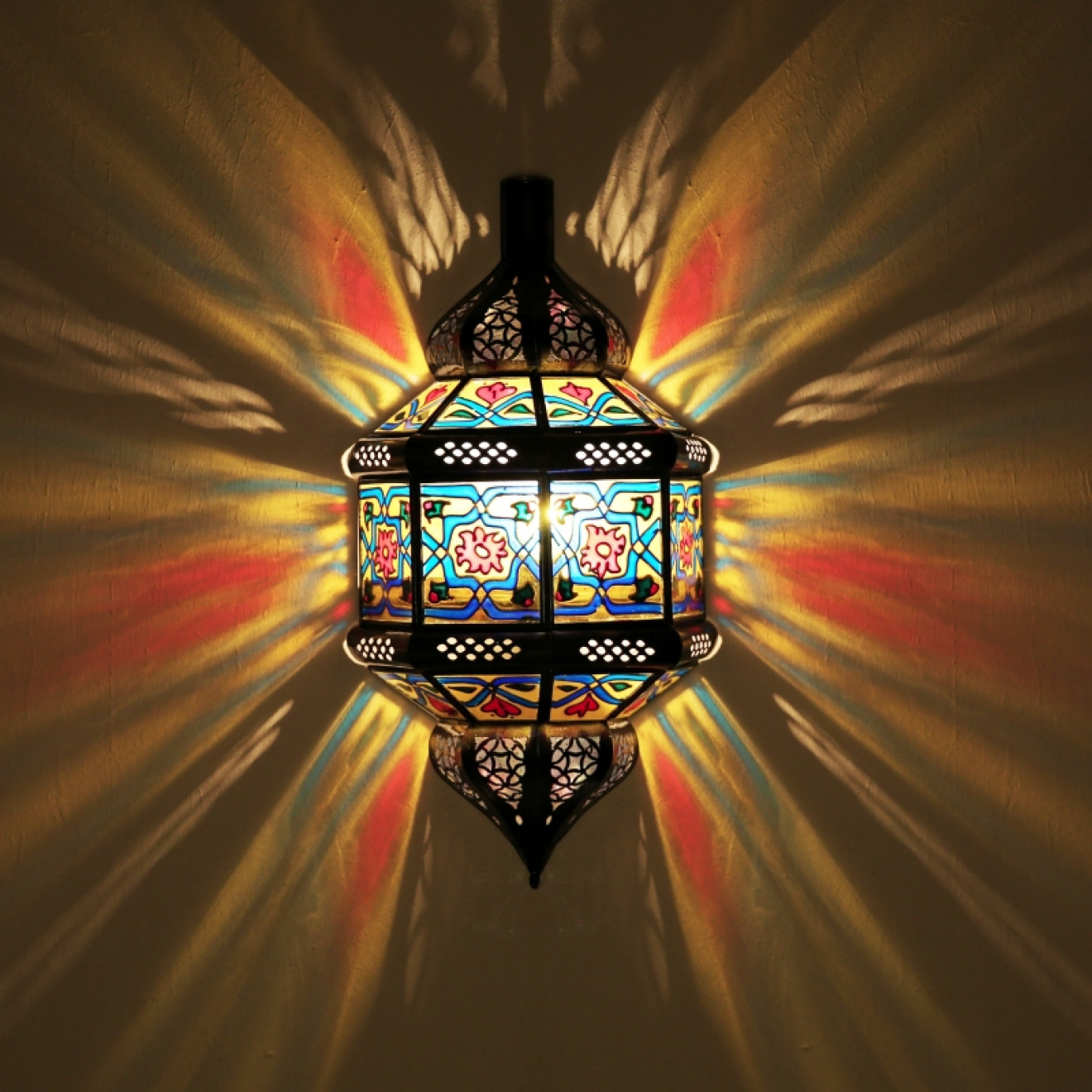 Marokkanische Glas Wandleuchte TITA MELOUNA
