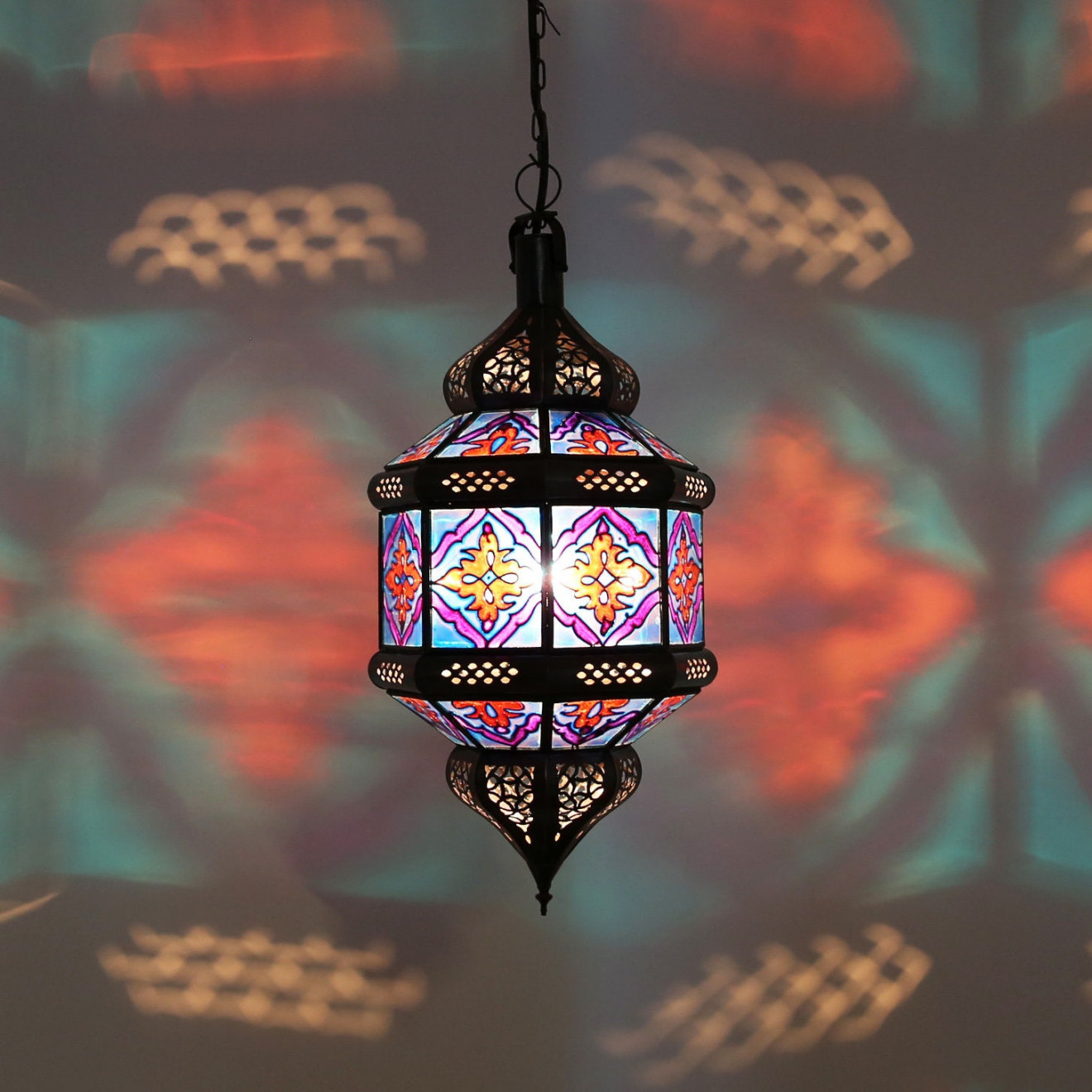 Arabische orientalische Hängelampe Titia-Zwak