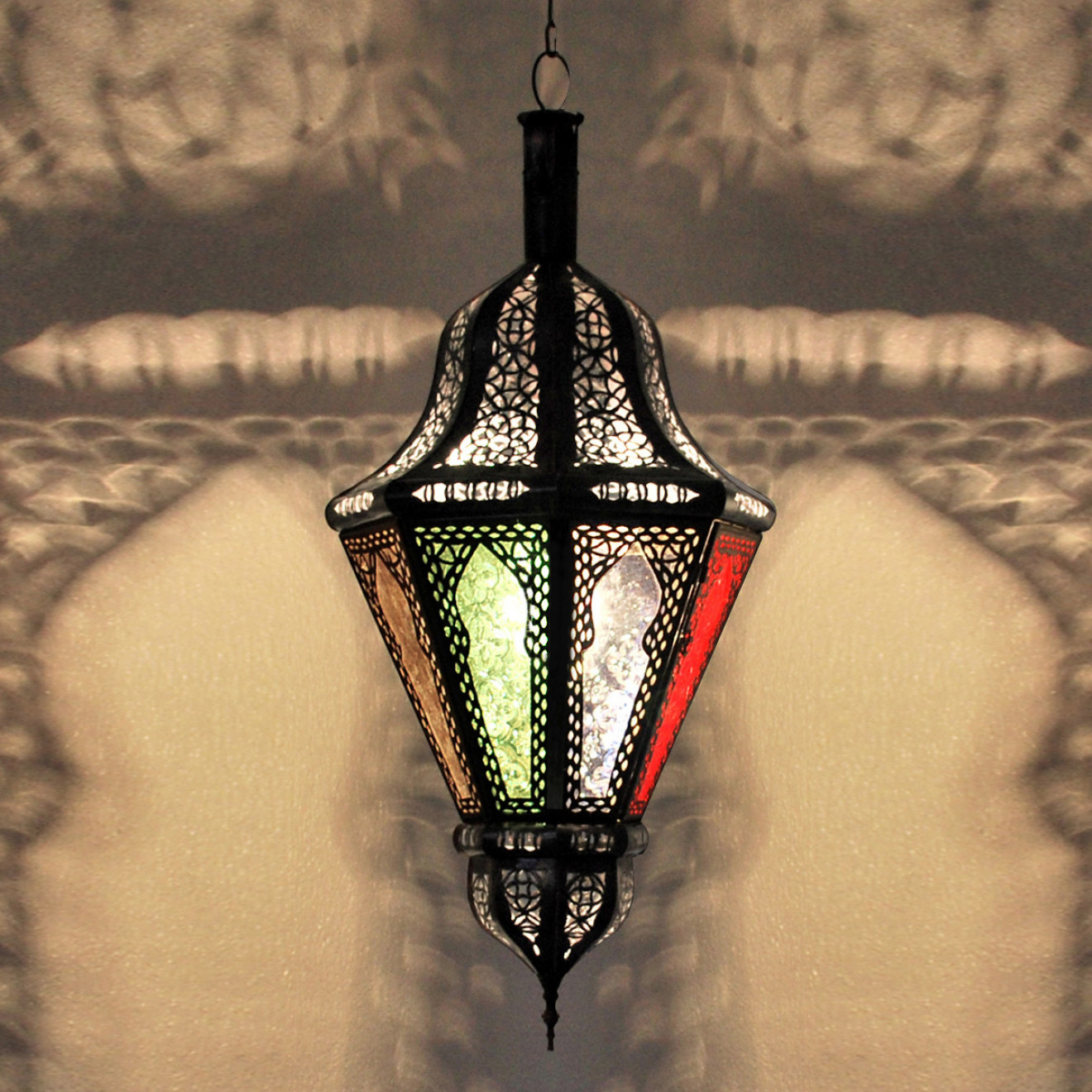 Orientalische Hängelampe "Balota" Multi
