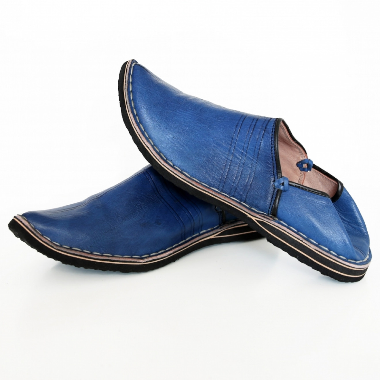 Orientalische Pantoletten BABOUSCHE Blau