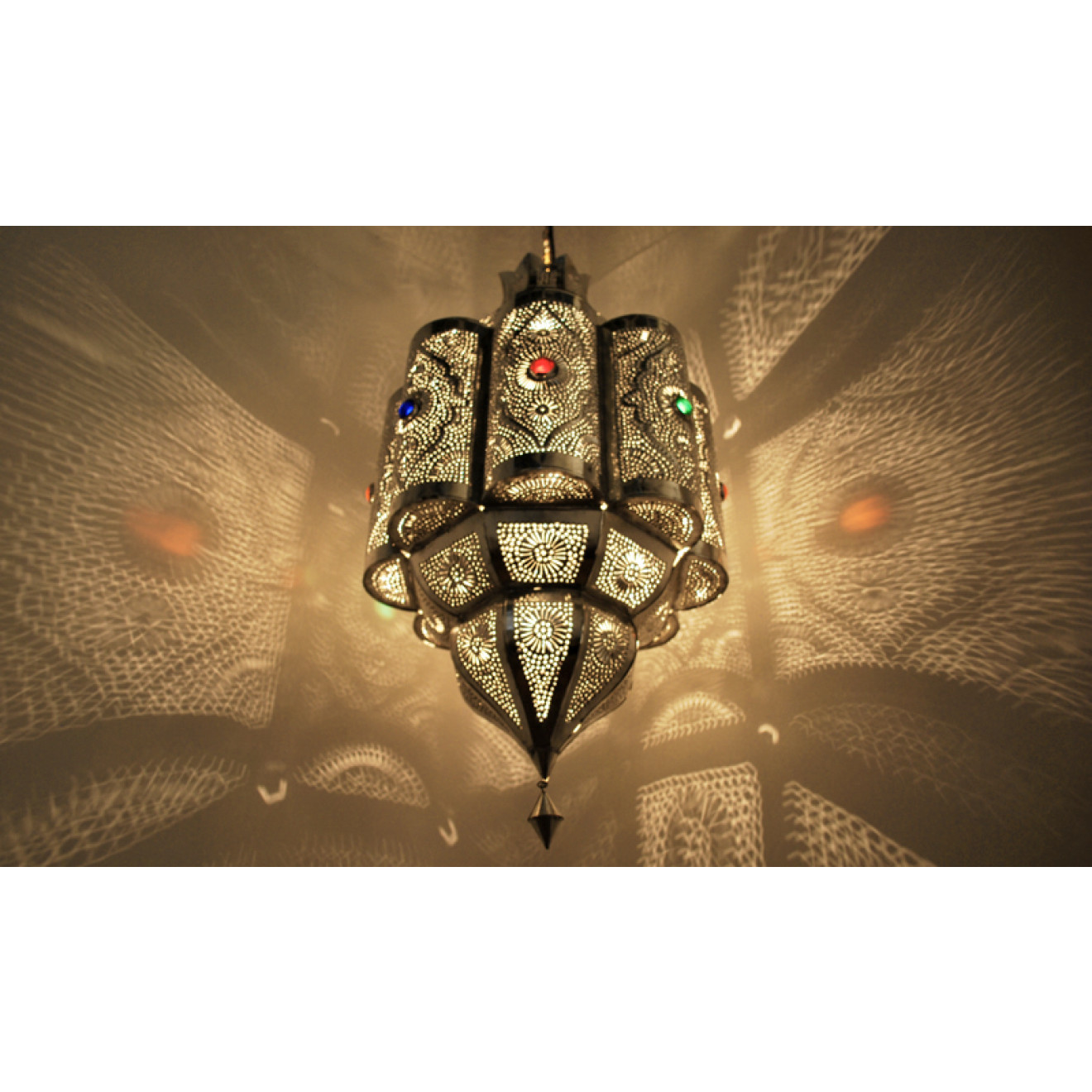 Orientalische Deckenleuchte "Palas_M"