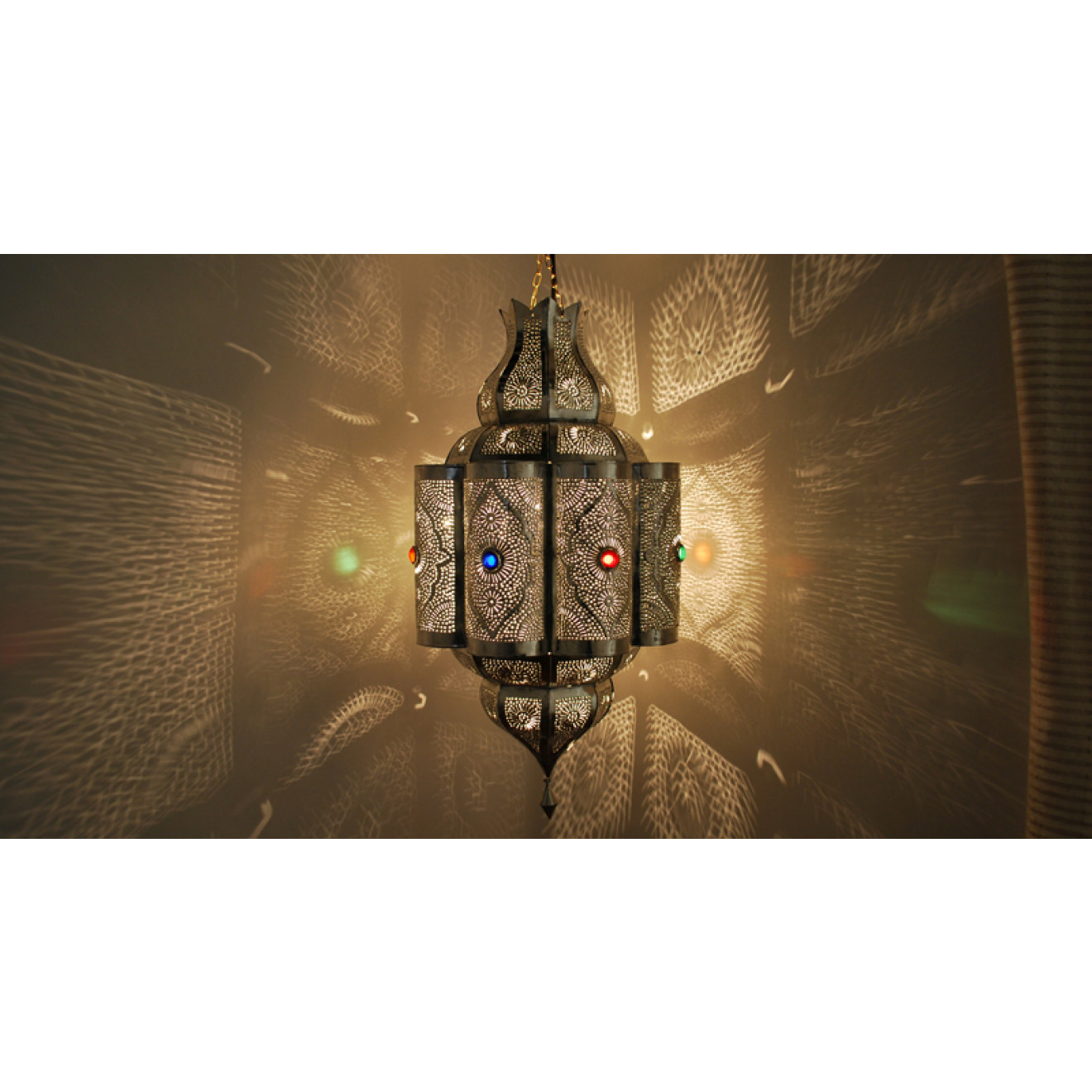 Orientalische Deckenleuchte "Palas_M"