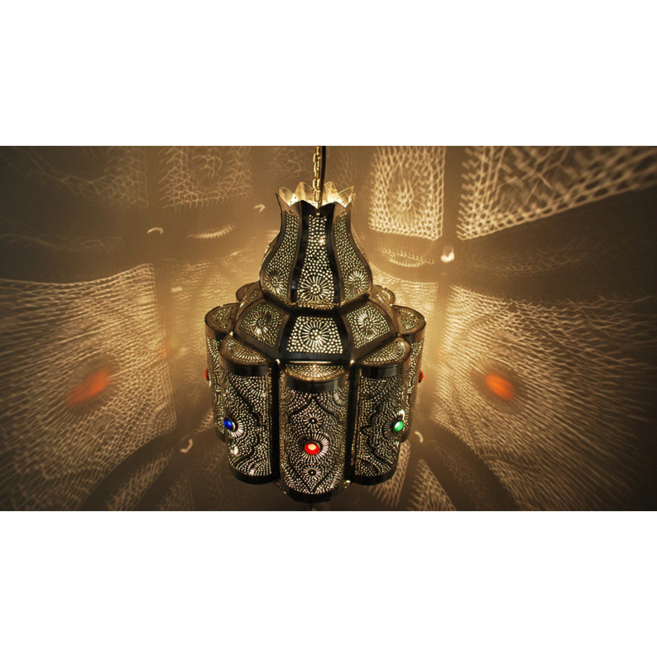 Orientalische Deckenleuchte "Palas_M"