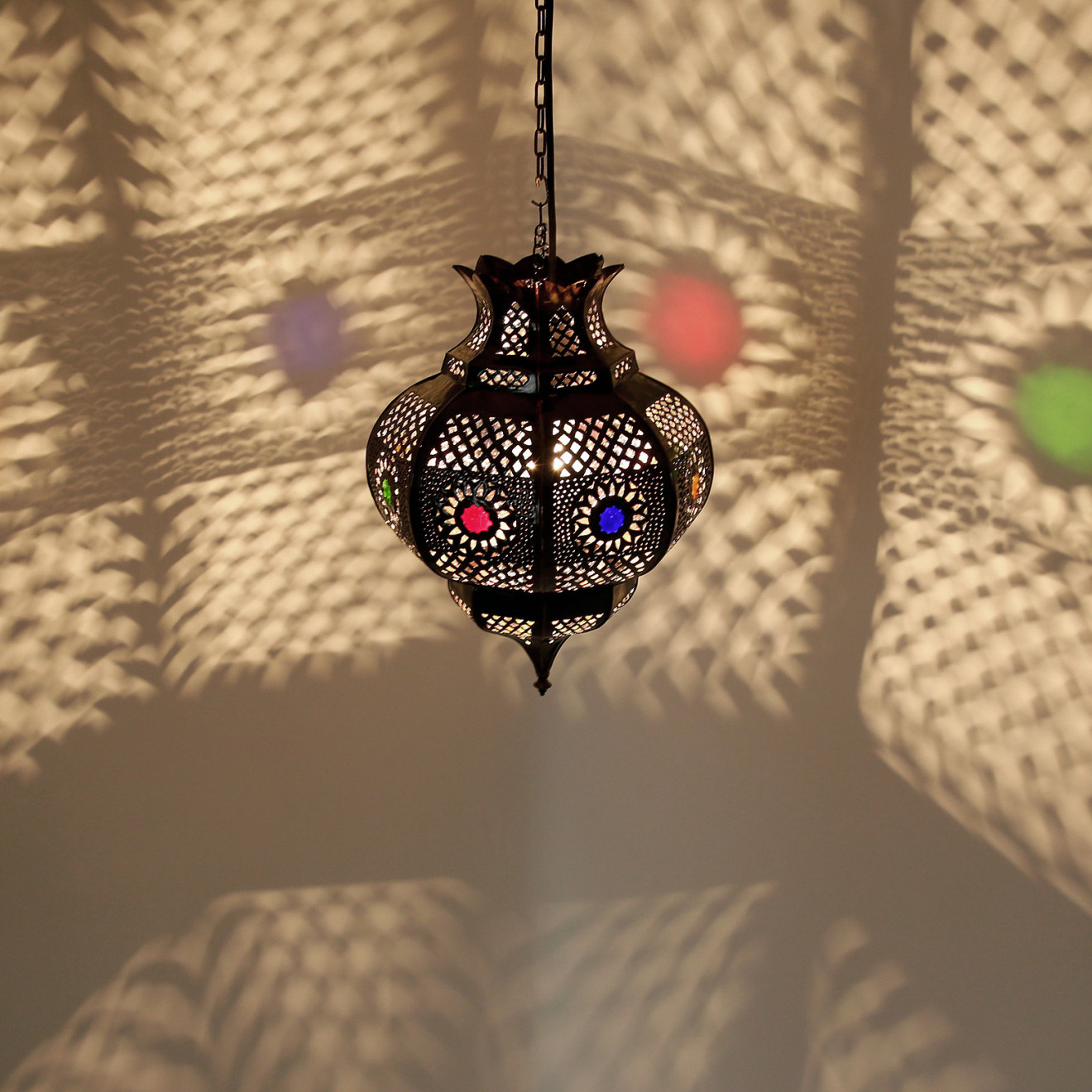 Orientalische Deckenleuchte Pelota