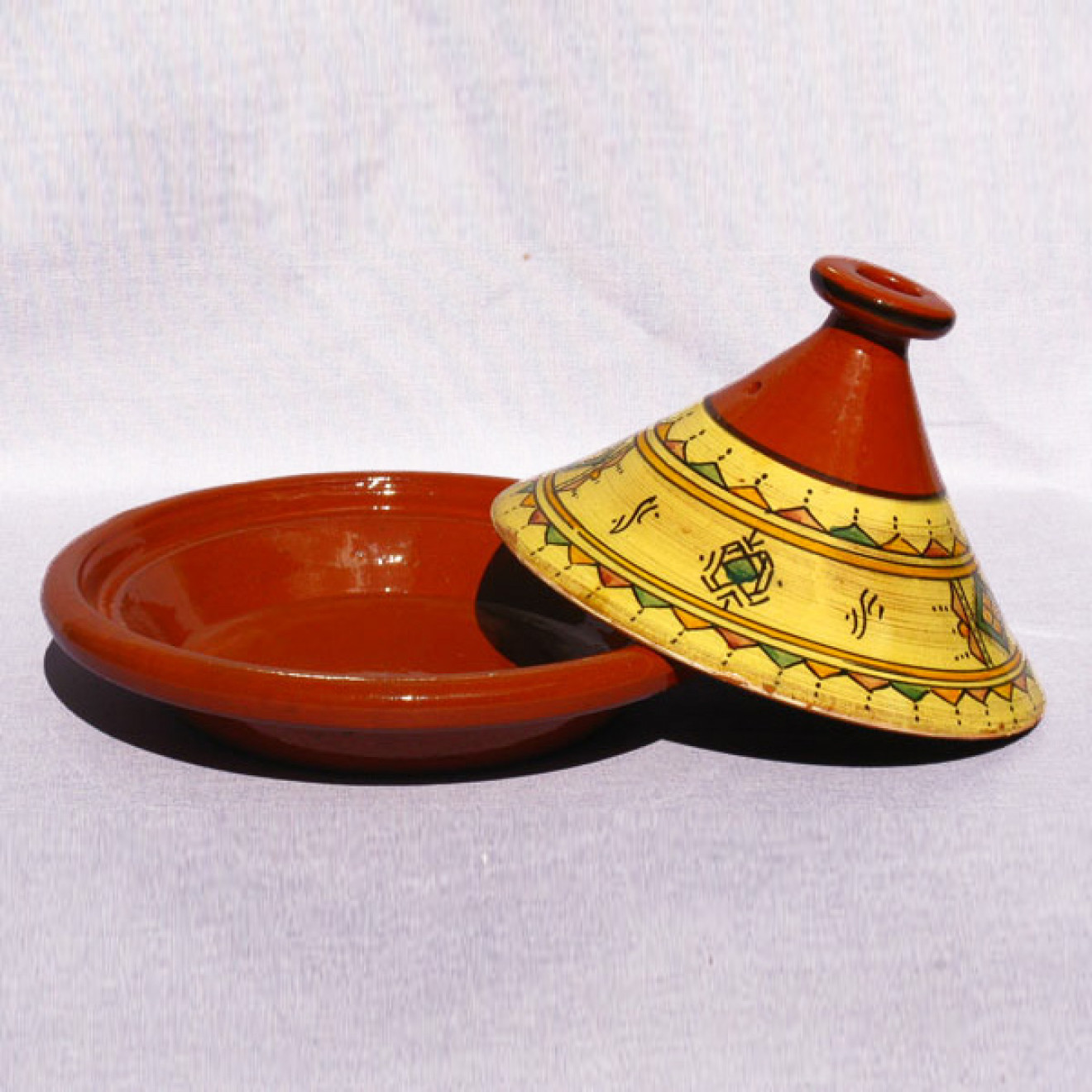 Tajine aus Marokko SCHLIHA Ø32cm