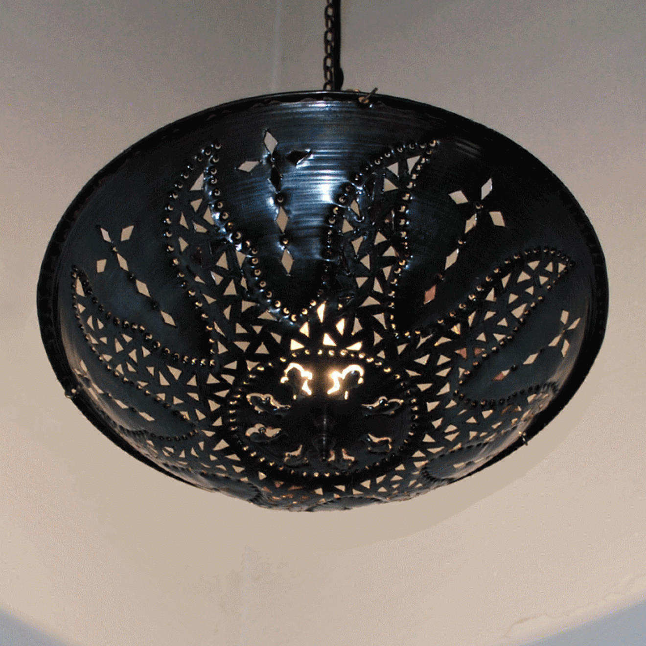 Marokko Deckenlampe TASSA-SONNE D 37cm