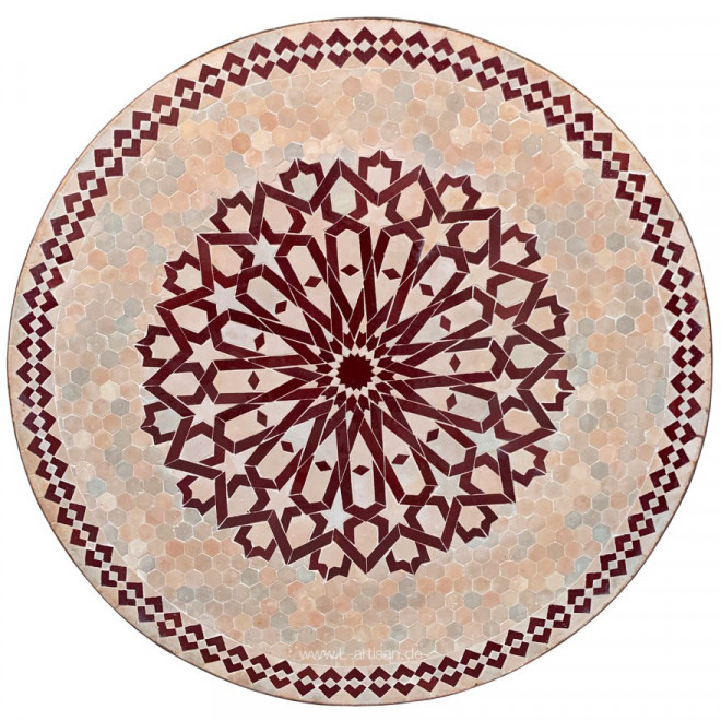 Orientalischer Gartentisch Ø80cm TASTIR