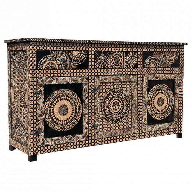 Marokkanisches Sidebord Zedernholz MERZOUGA-2