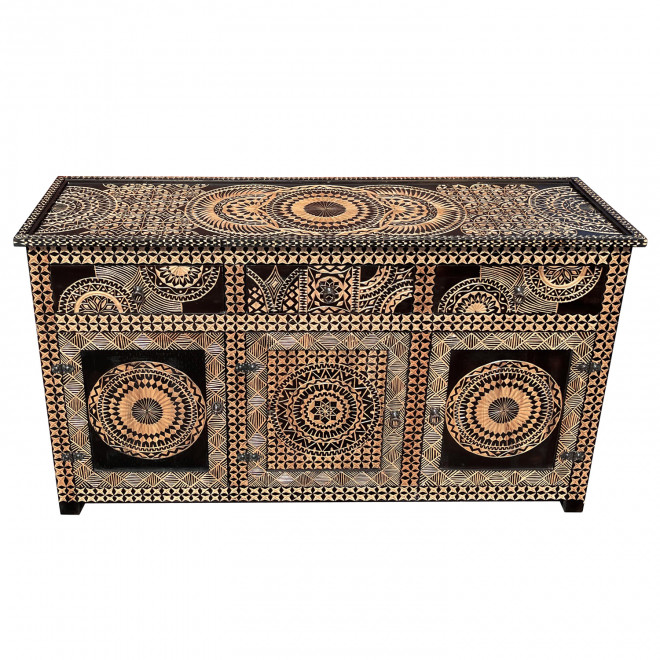 Marokkanisches Sidebord Zedernholz MERZOUGA-2