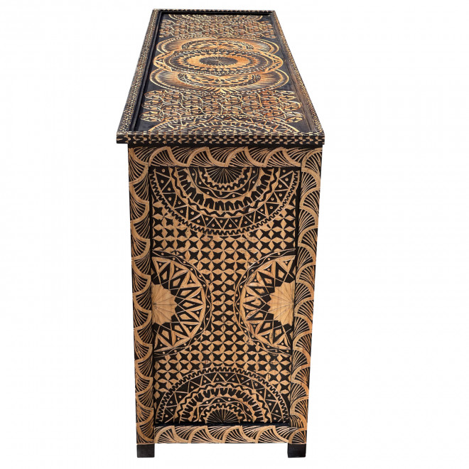 Marokkanisches Sidebord Zedernholz MERZOUGA-2