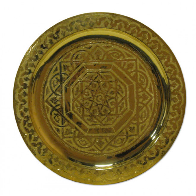 Orientalischer Teetisch 50cm Messing