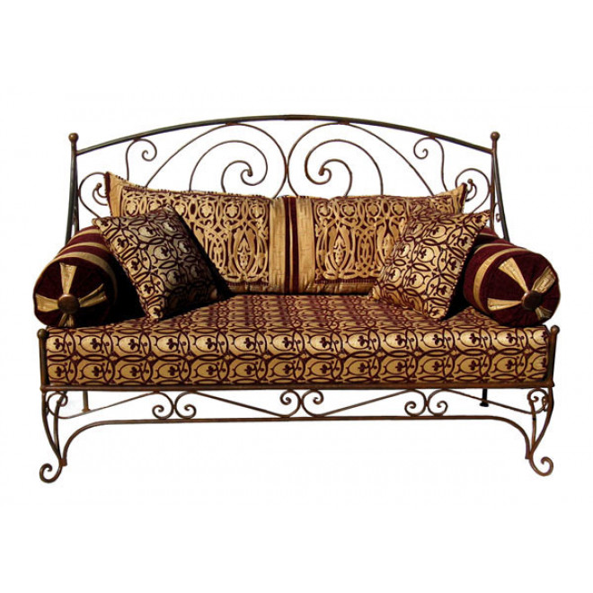 Orientalische Sofa aus Eisen ALKAZAR