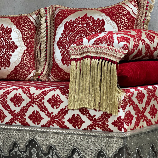 Orientalische Couch MANAL B200xT83cm