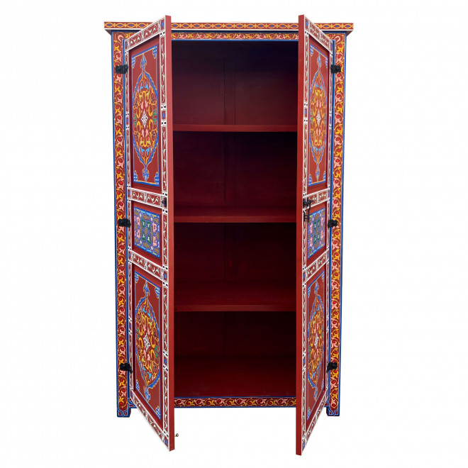 Orientalischer Schrank ALBAHIA Handbemalt