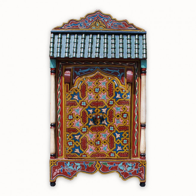 Arabischer Spiegel bemalt