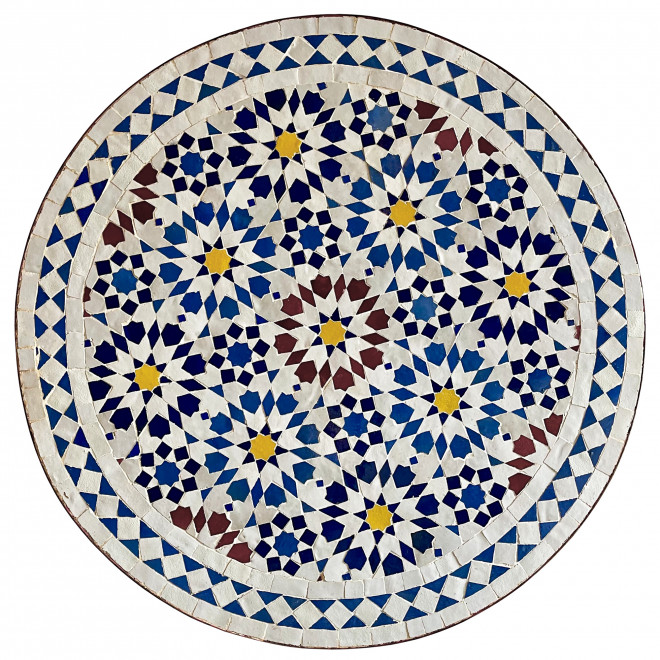 Mosaiktisch rund ANKABUT-4 D60cm