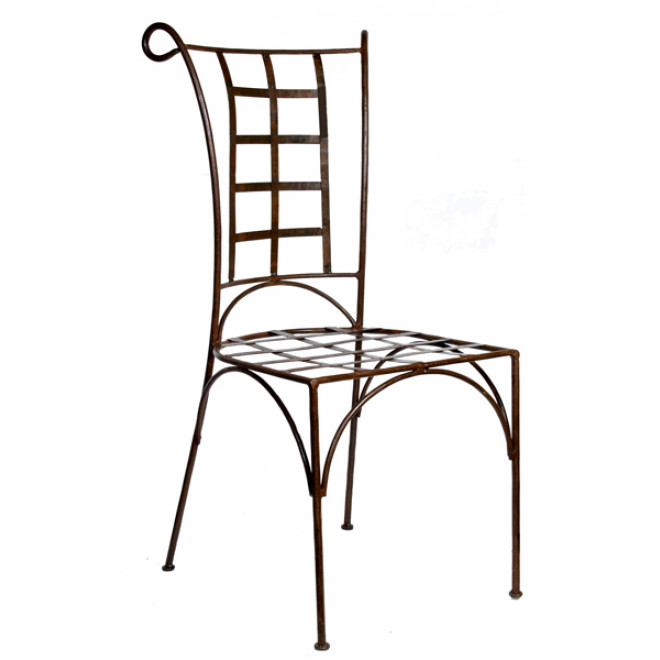 Gartenstuhl aus Kunstschmiede-Eisen
