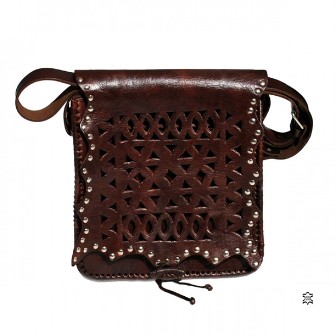 Umhängetasche aus echtem Leder