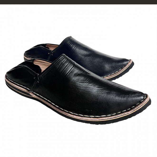 Marokkanische Spitzschuhe ALADIN Schwarz_2