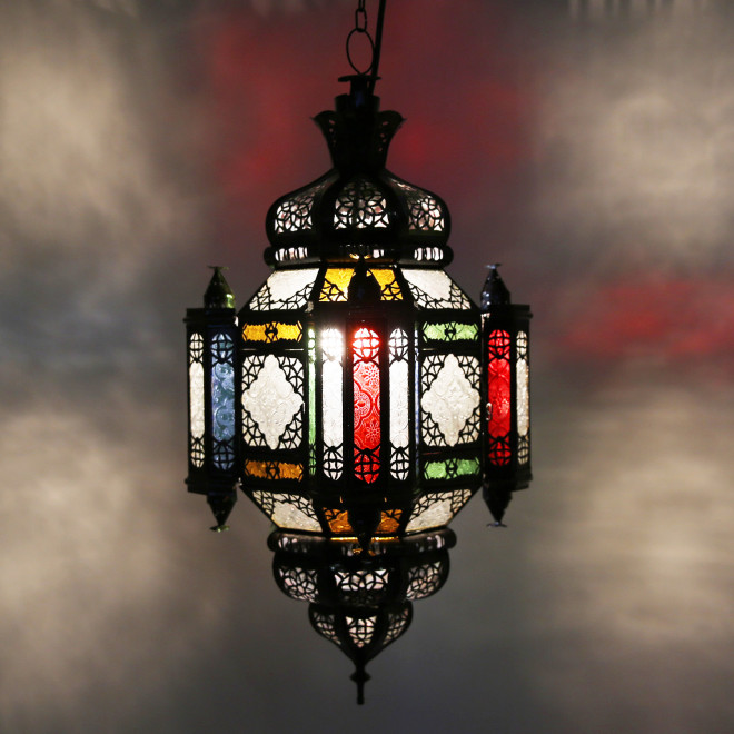 Orientalische Deckenleuchte Maurisch Multi