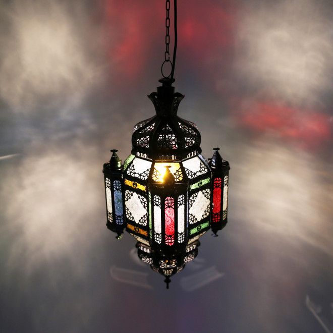 Orientalische Deckenleuchte Maurisch Multi