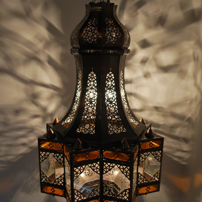 Orientalische Hängeleuchte "Fantesi" H94cm