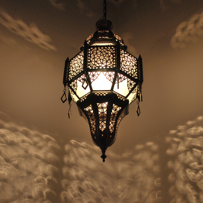 Marokkanische Deckenlampe TARGA H65cm