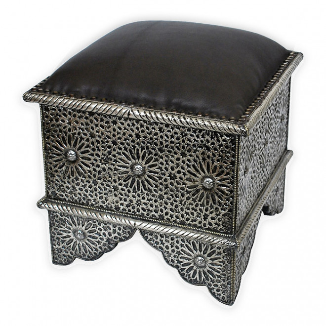 Marokkanischer Sitzhocker ANDALUS-2