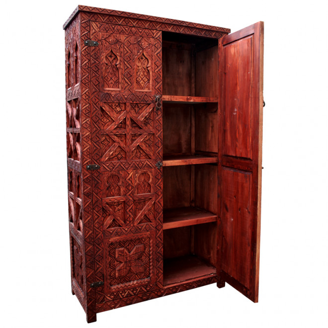 Marokkanischer Schrank TAROUDANT Handgeschnitzt