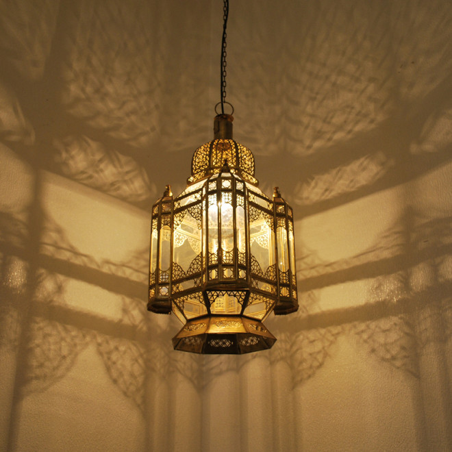 Orientalische Laterne aus Messing MOLA