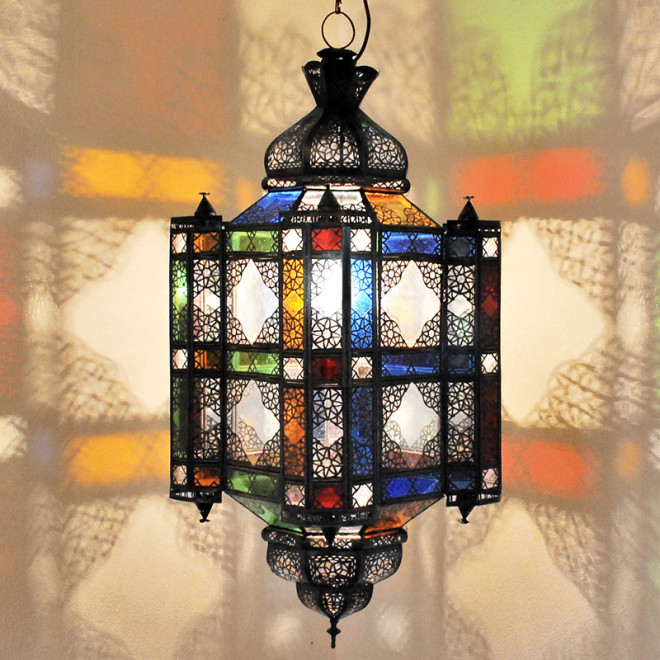 Orientalische Lampe "Moulaoulidat-Raba-XL" H125cm