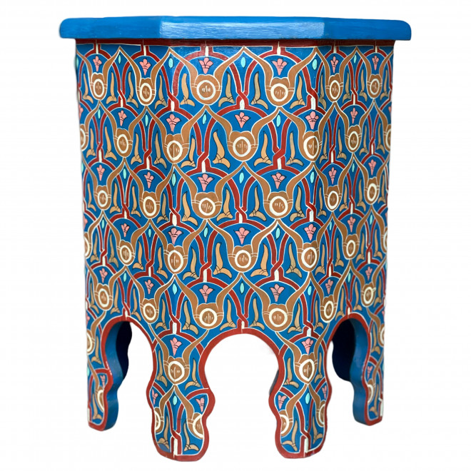 Handbemalter Orientalischer Teetisch ZARGA