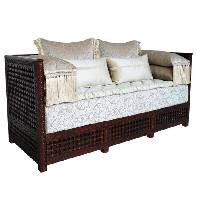 Orientalische Couch "Moscharabi_Natur"