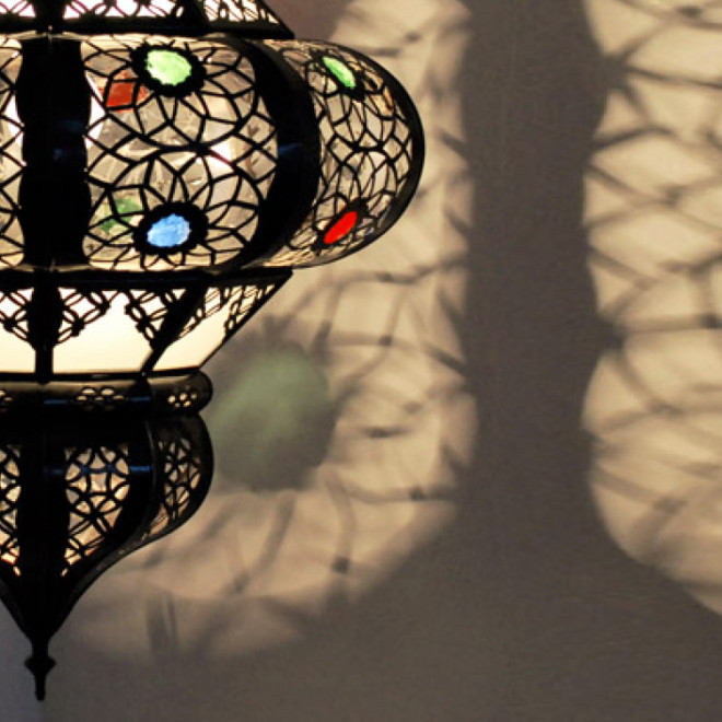 Orientalische Deckenleuchte KRICHA