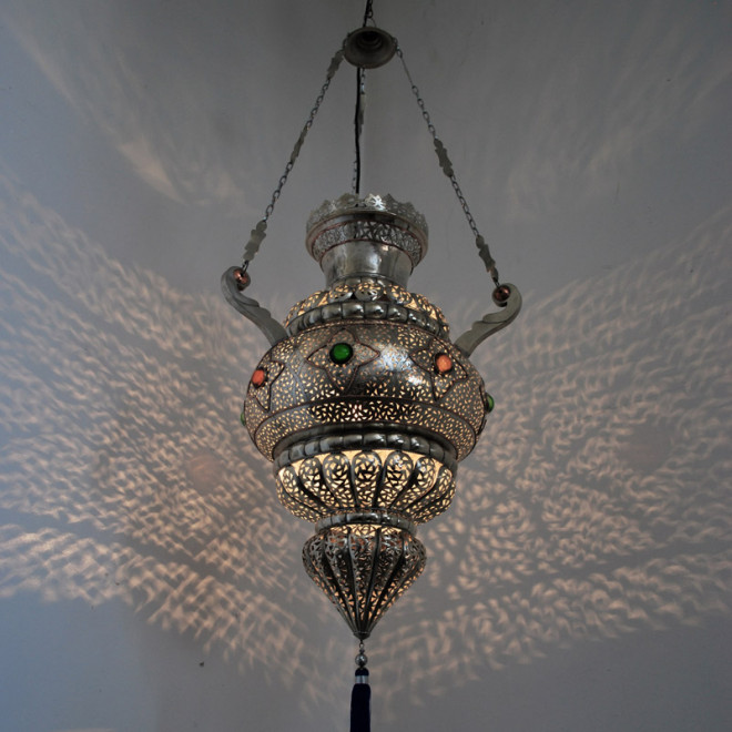 Orientlampe "Samarkand" Silber