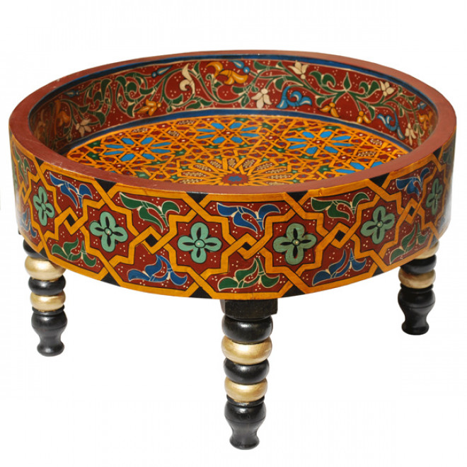 Orientalischer Teetisch niedrig JAFNA-1